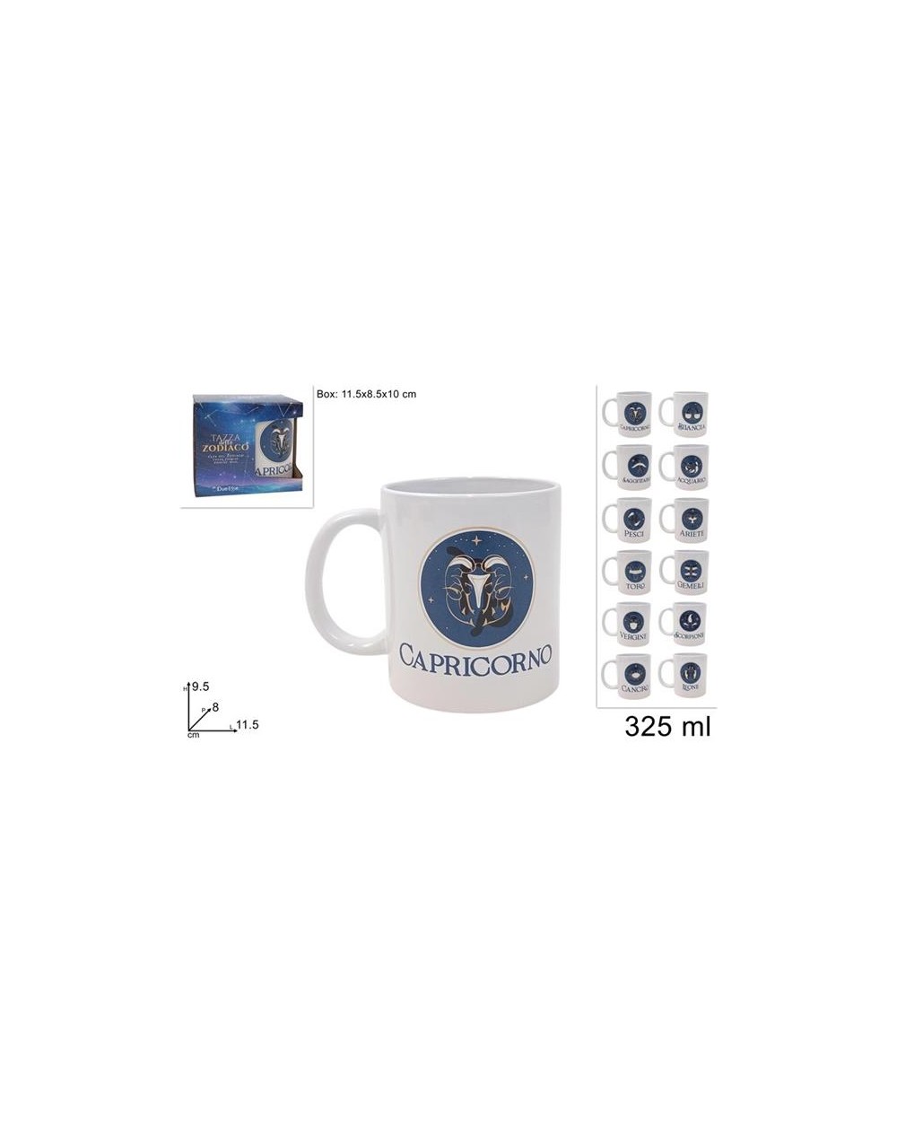TAZZONE MUG SEGNI ZODIACALI 325ml  A198659