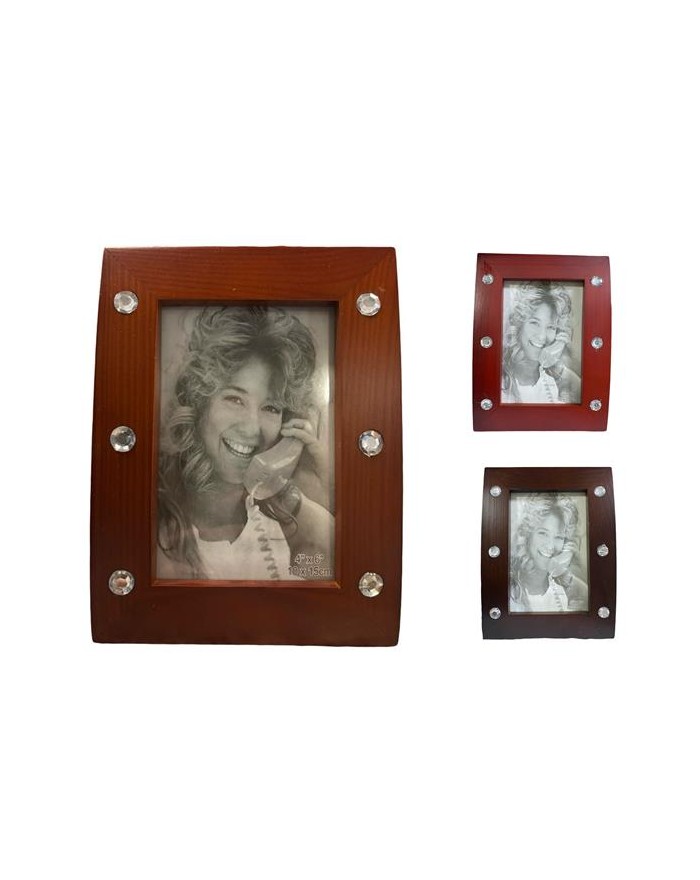 PORTAFOTO CON PIETRE...