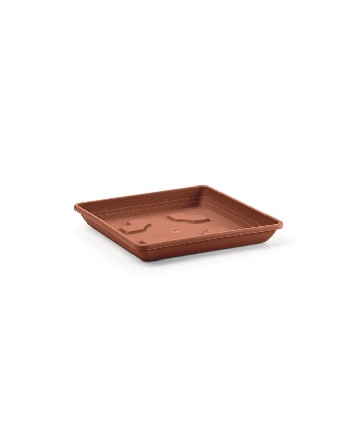 SOTTOVASO QUADRATO 50CM TERRACOTTA  A012573