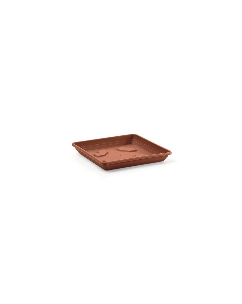SOTTOVASO QUADRATO 50CM TERRACOTTA  A012573