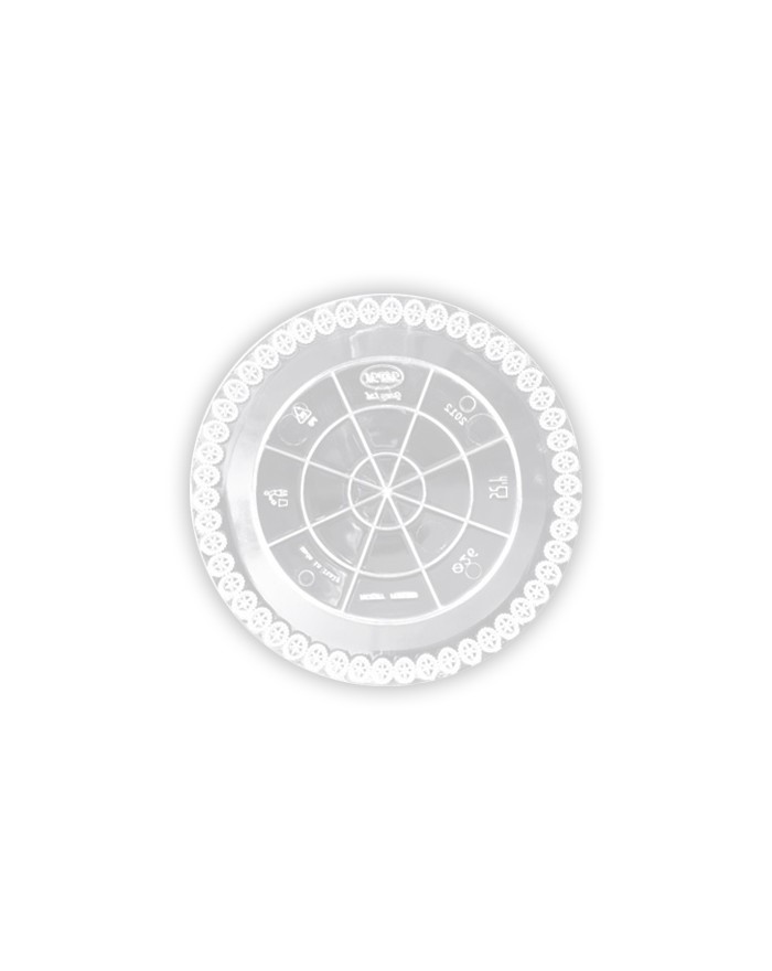 VASSOIO TONDO PRESTIGE BIANCO 28cm  010110028