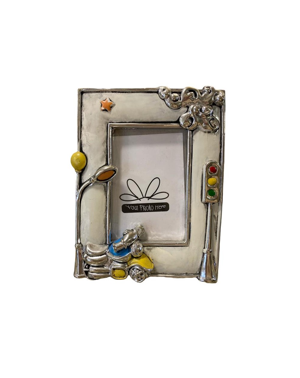 PORTAFOTO SILVER MEZZI 9X12CM A172451