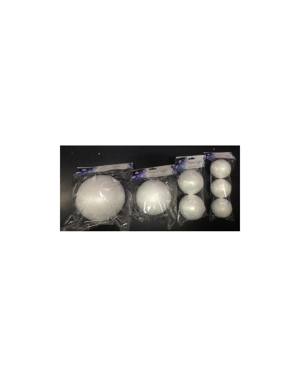 SFERA IN POLISTIROLO 6cm.4pz. A114251