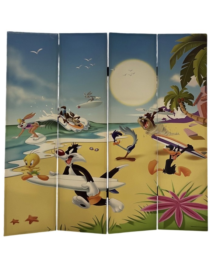 PARAVENTO 4 ANTE 130CM LOONEY TUNES A170102