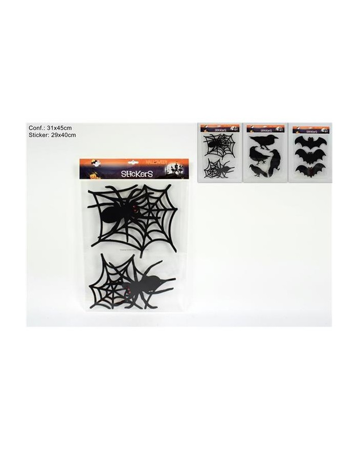 STICKER HALLOWEEN FLOCCATI...