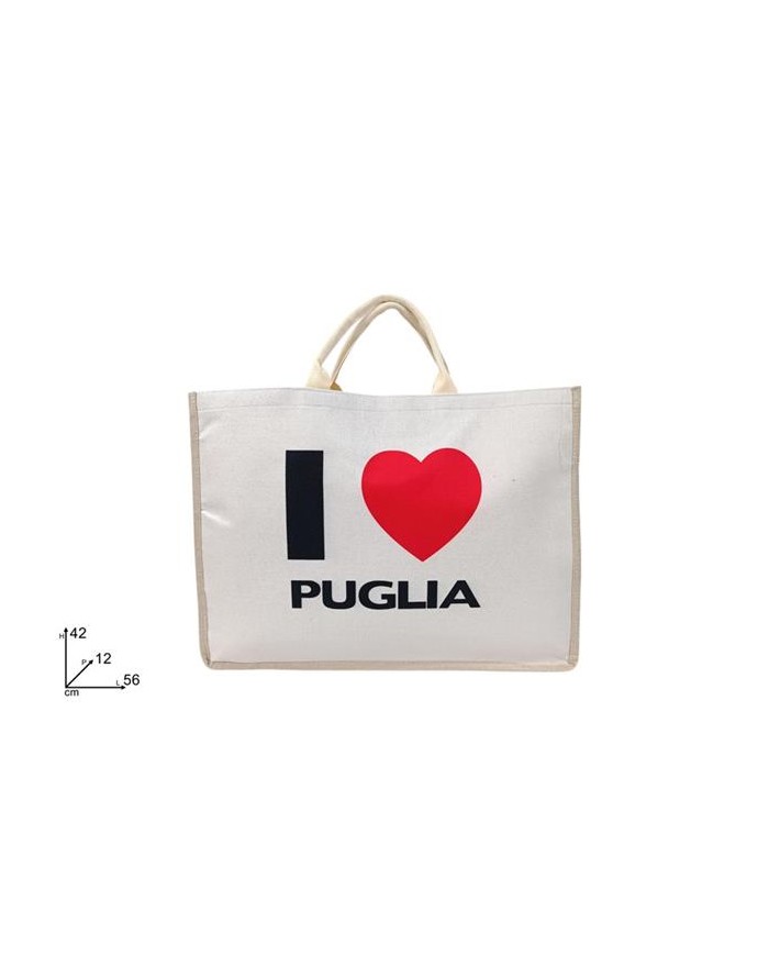 BORSA MARE JUTA I LOVE...