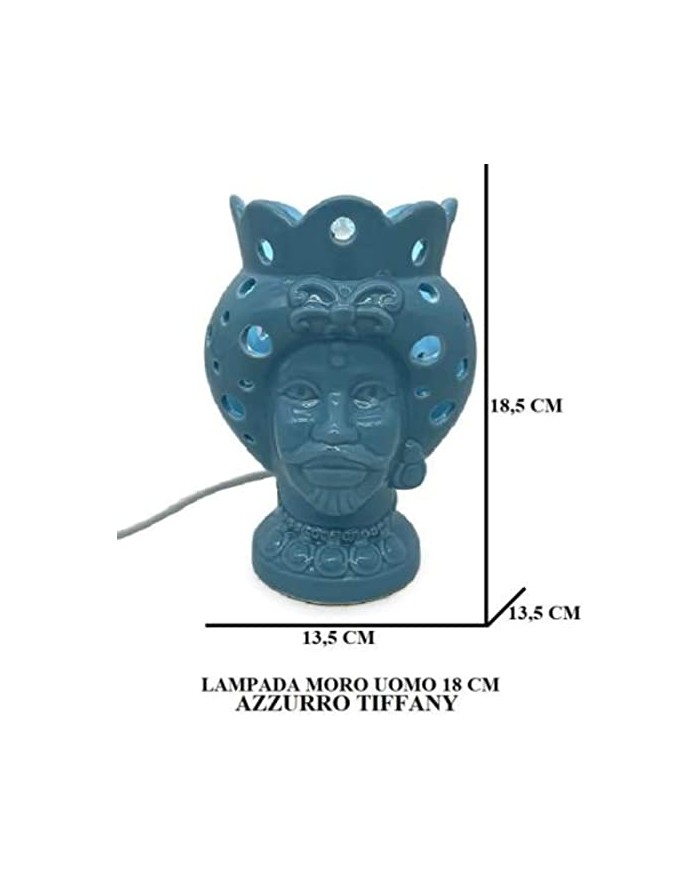 LAMPADA MORO UOMO 18cm...