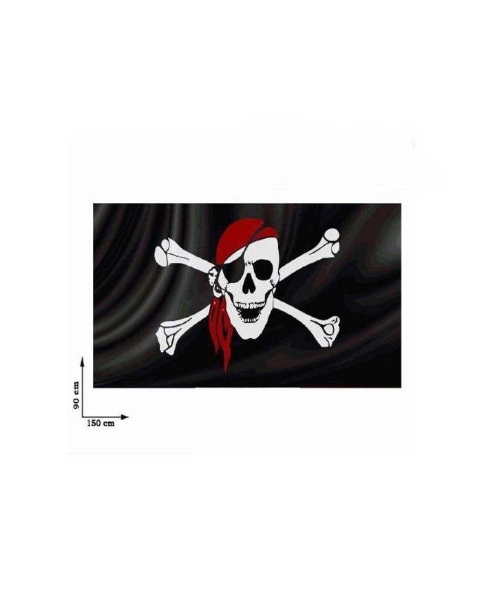 BANDIERA PIRATI 150X90CM...