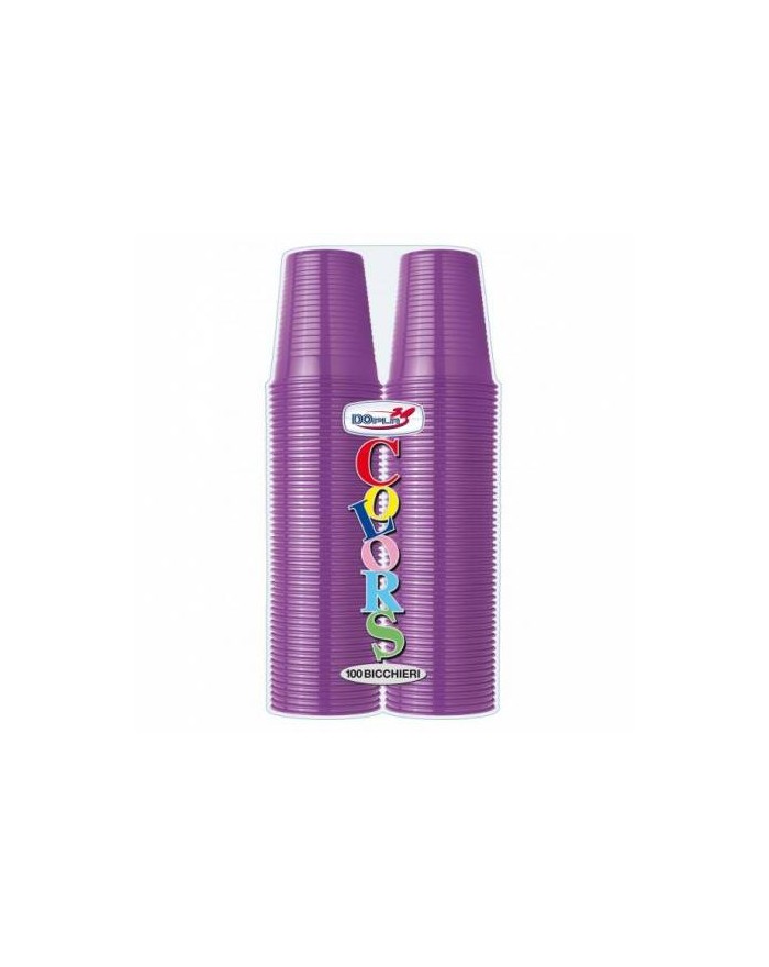 100 BICCHIERI VIOLA 200CC...