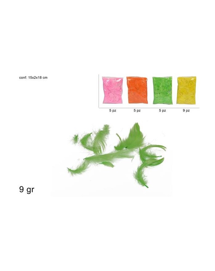 PIUME IN BUSTA 9GR....