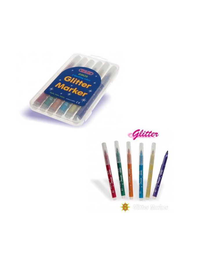 6 MARCATORI GLITTERATI GM06...