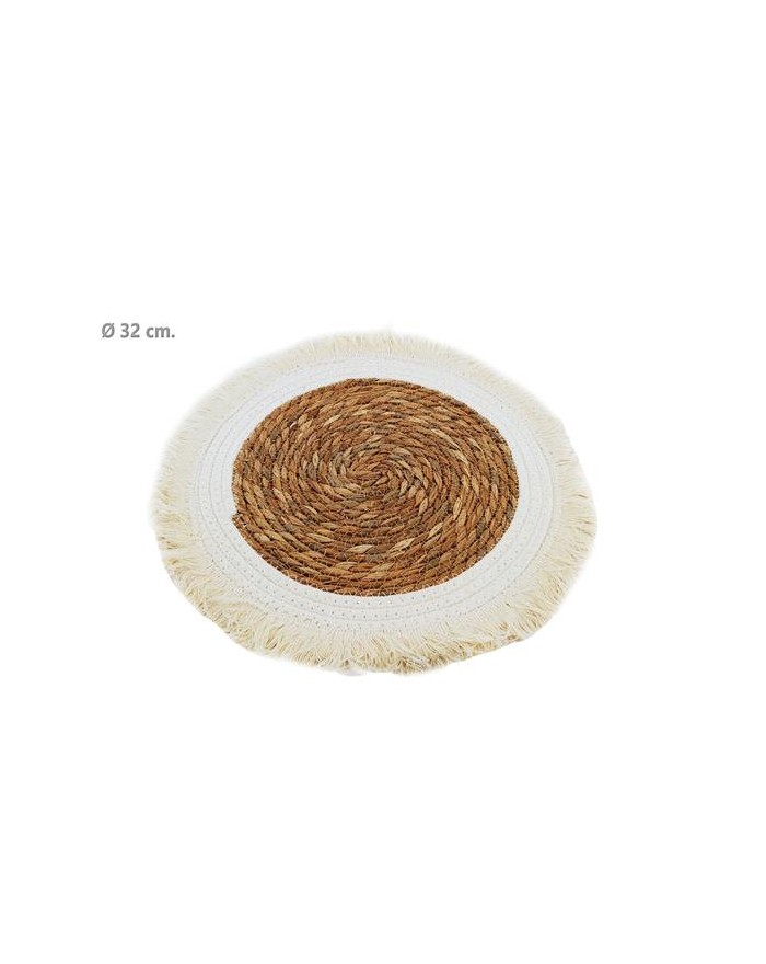 SOTTOPIATTO TONDO TESSUTO E YUTA  8056209096193