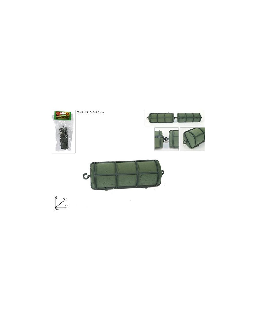 SPUGNA IDRO 15 cm. PER GHIRLANDA  8034048368145