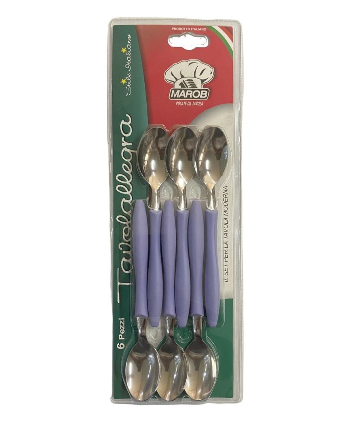 SET 6 CUCCHIAINI BIVALVA...