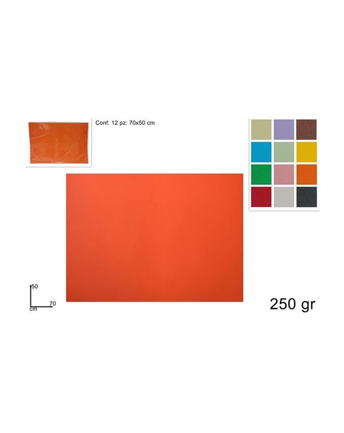CARTONCINO COLORATO 50x70...