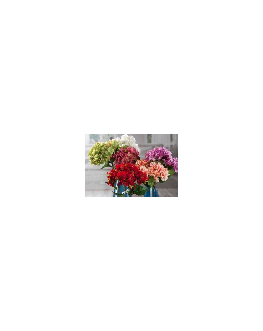 BOUQUET ORTENSIE 5 FIORI 49cm  56863