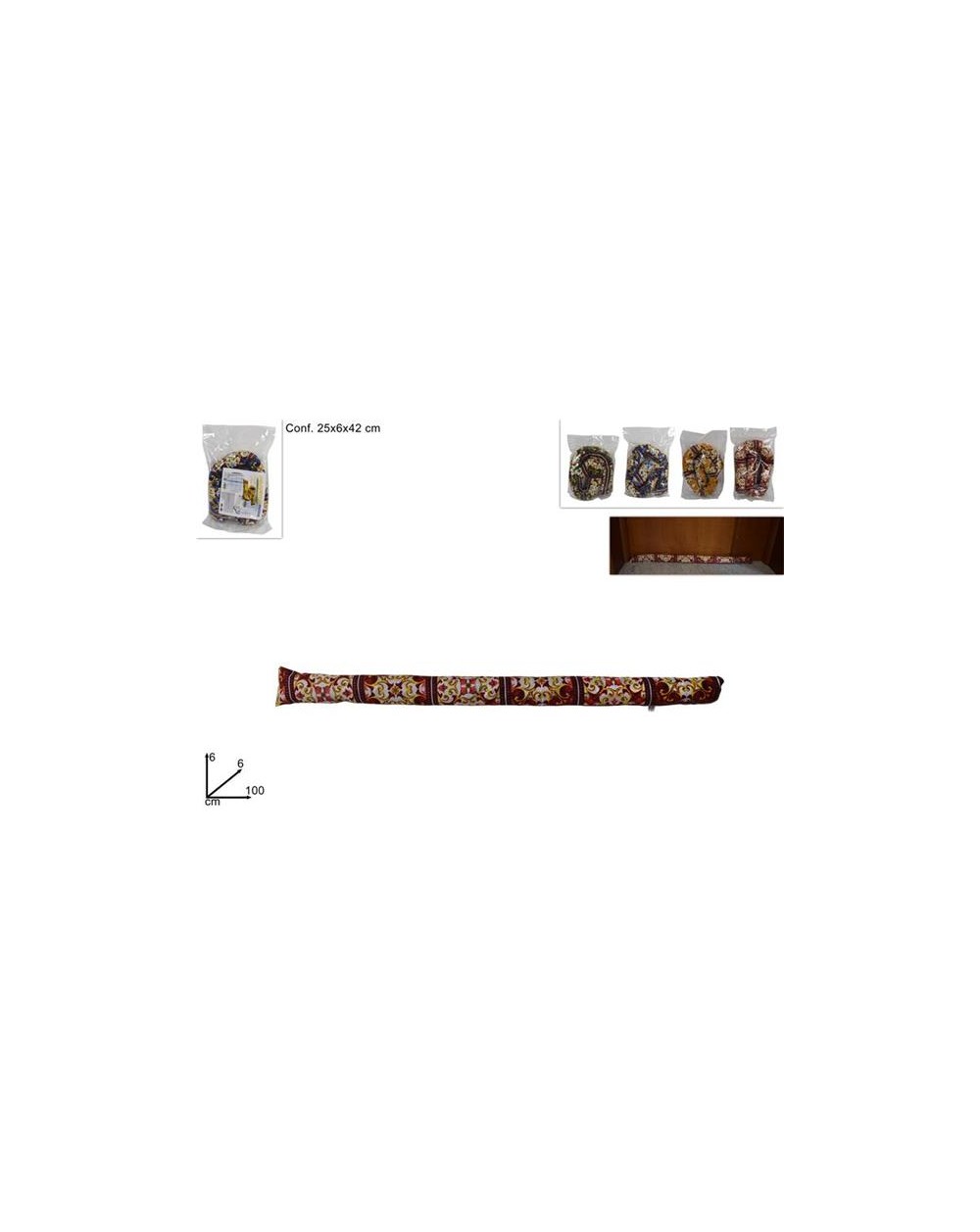 PARASPIFFERI DECORO MAIOLICA 100CM  DEV21004791