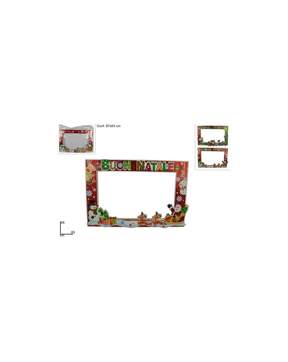 CORNICE SELFIE BUON NATALE  A294963