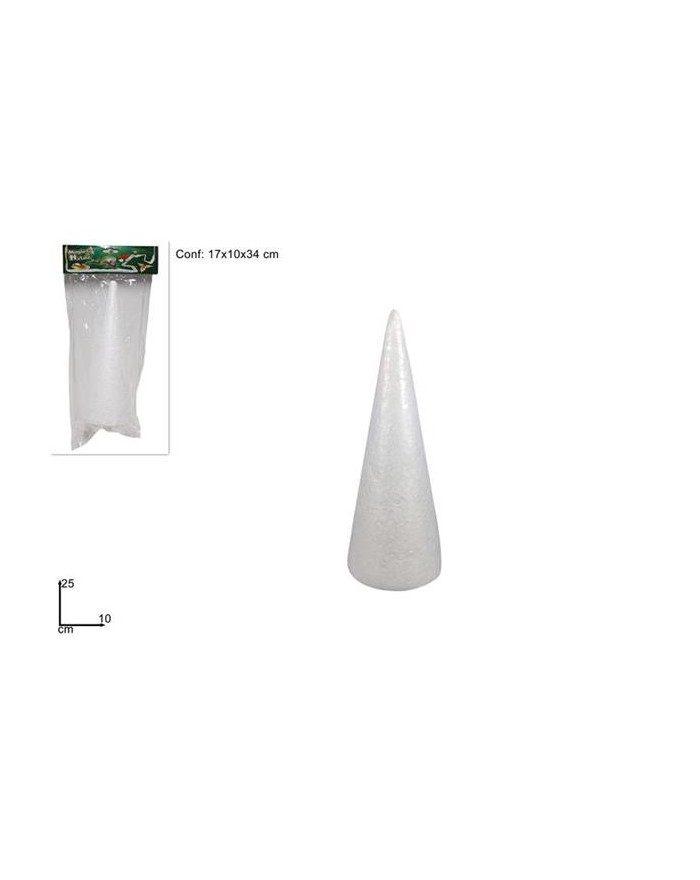 CONO POLISTIROLO 25CM...