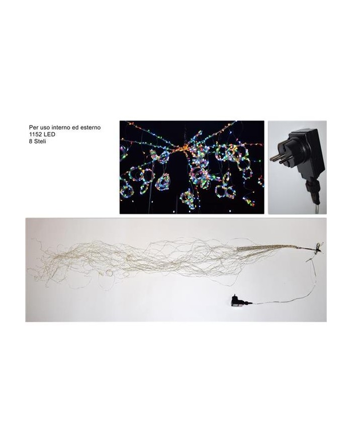 RAMO 8 STELI LED MULTICOLOR...