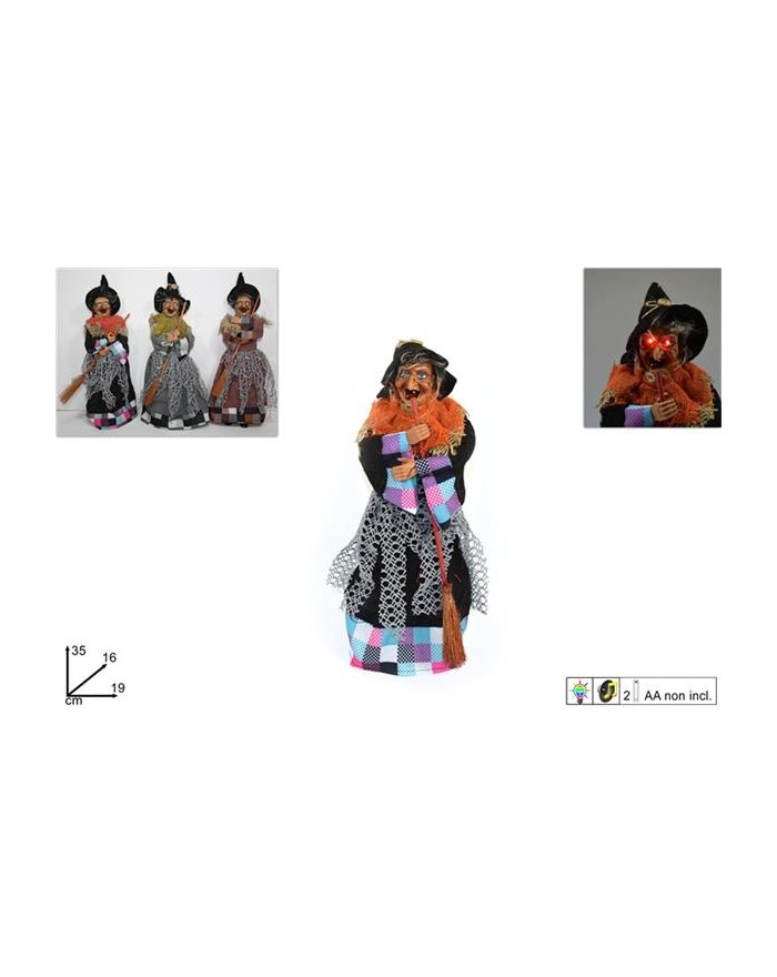 BEFANA 35cm. C/LUCI E SUONI...