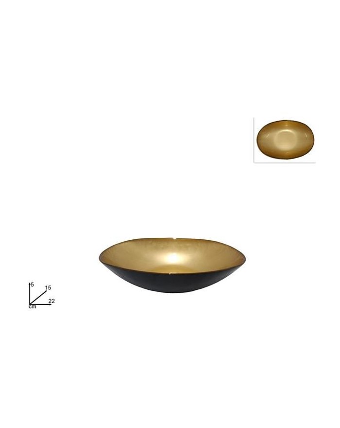 CENTROTAVOLA OVALE VETRO...