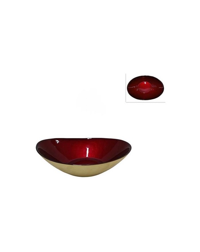 CENTROTAVOLA OVALE VETRO...