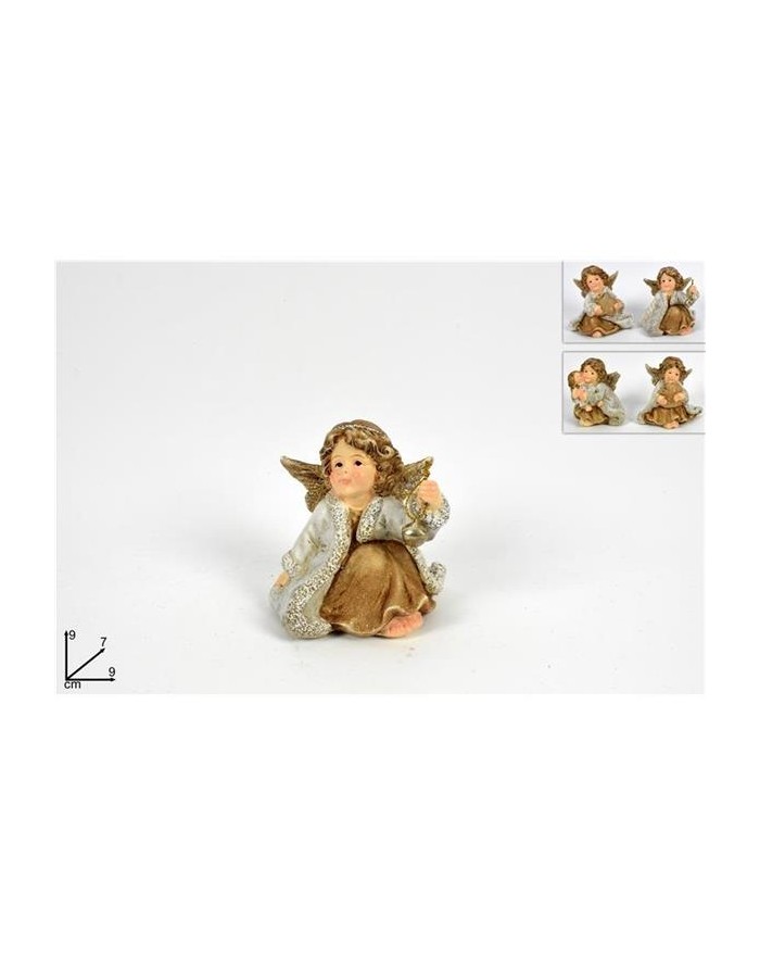 ANGELO SEDUTO GLITTER 9 cm....