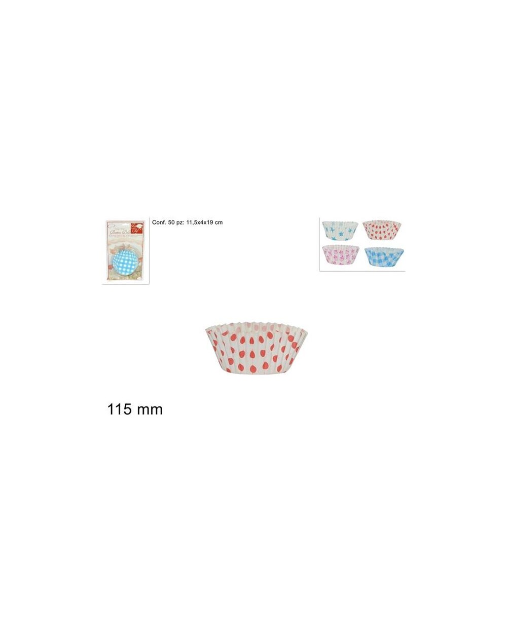 PIROTTINE DOLCI 50PZ. 115MM.  A162463