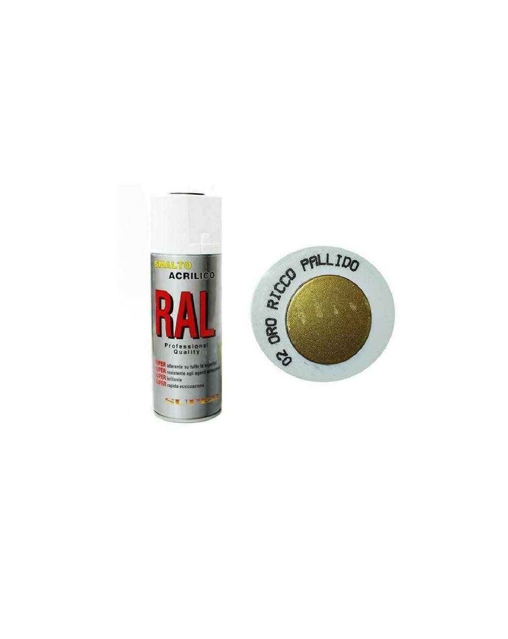BOMBOLETTA SPRAY ORO RICCO PALLIDO  02
