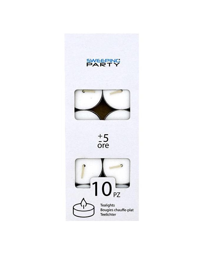 CANDELA T-LIGHT 10pz  72695