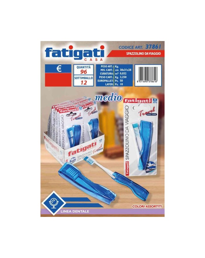 SPAZZOLINO X DENTI DA VIAGGIO  8011690378616