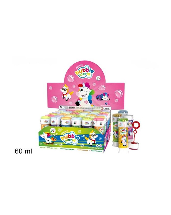 BOLLE SAPONE 60ML UNICORNO...