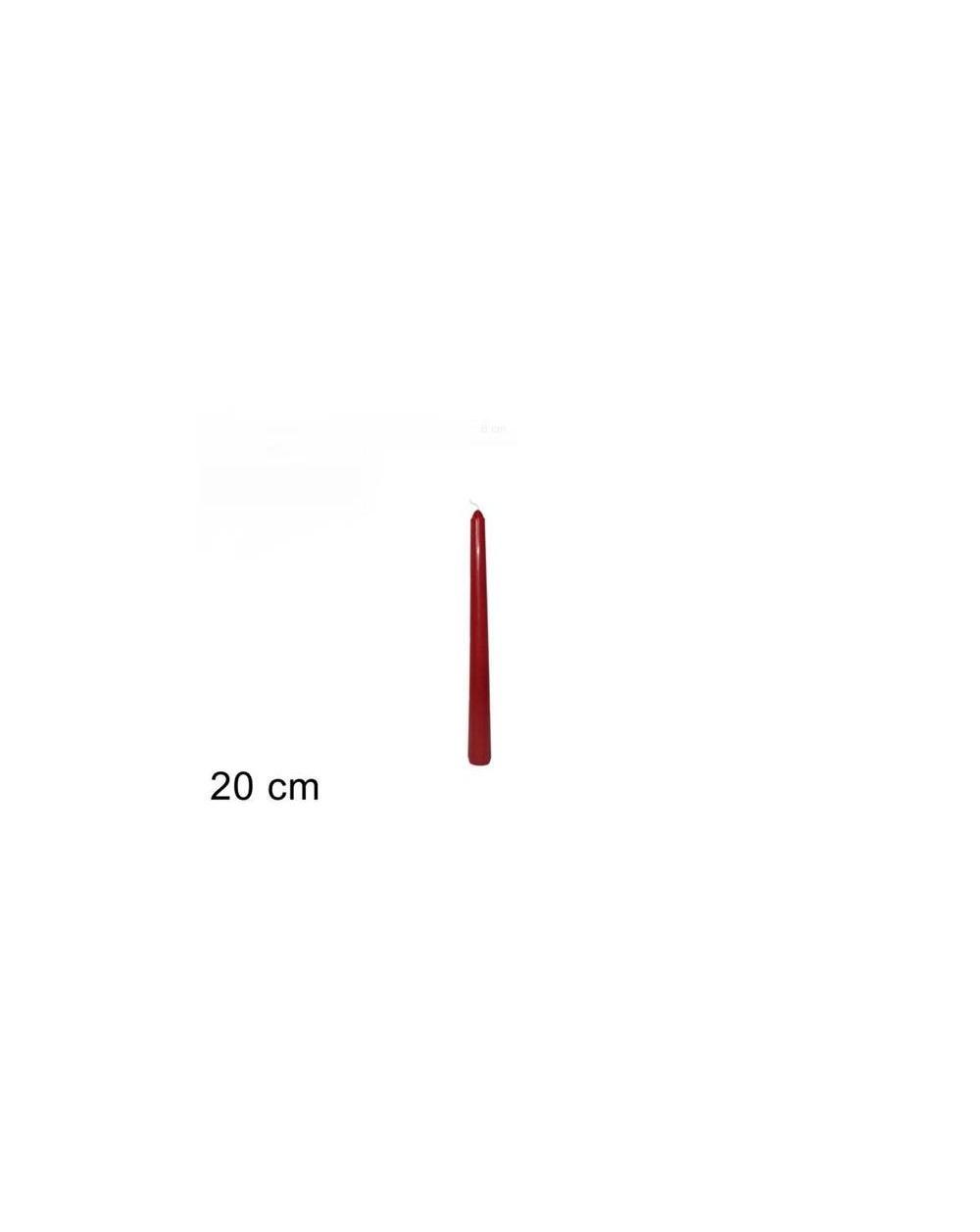 CANDELA ROSSA 20CM  A125323