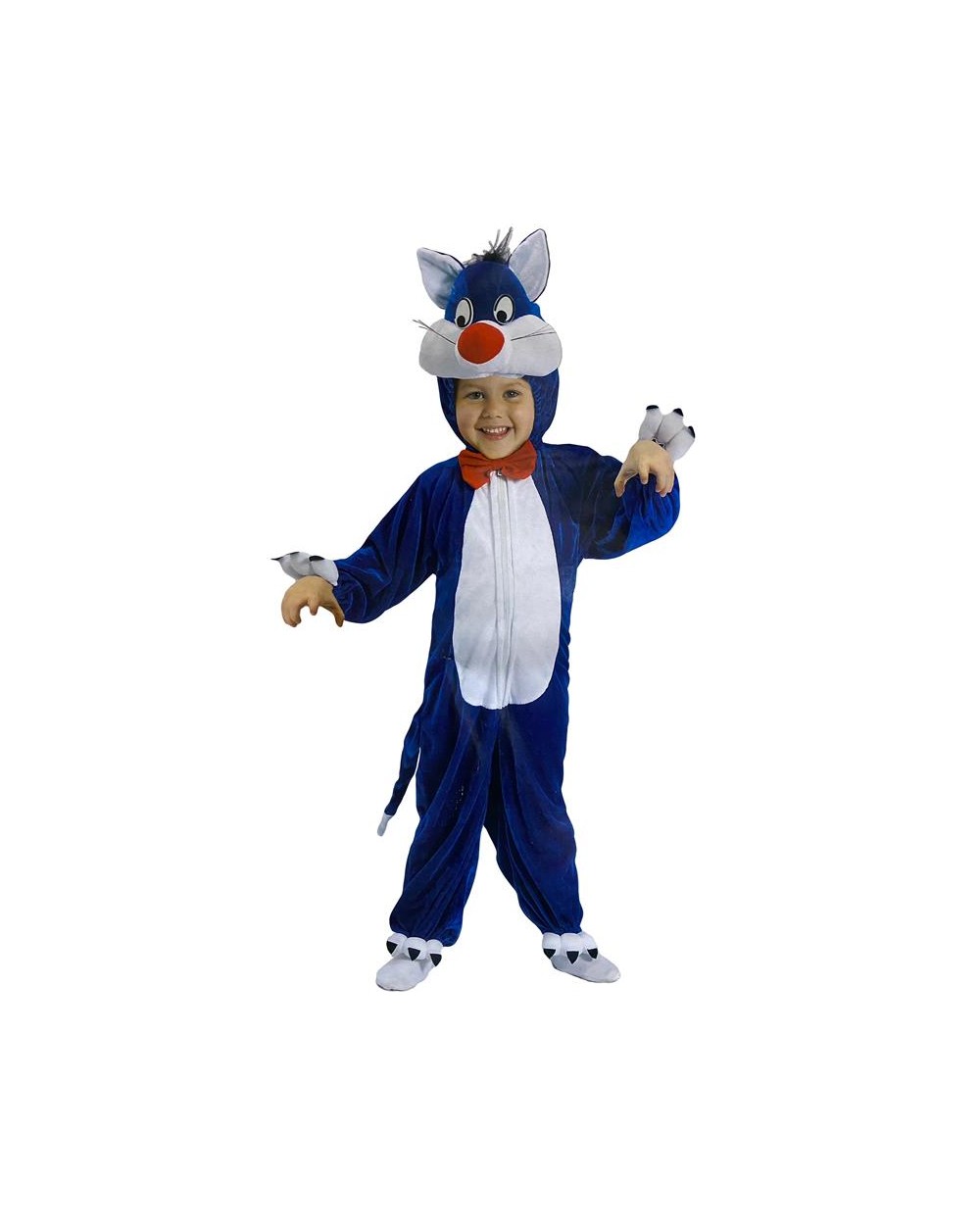 COSTUME GATTONE BLU 1/2 ANNI  A196152