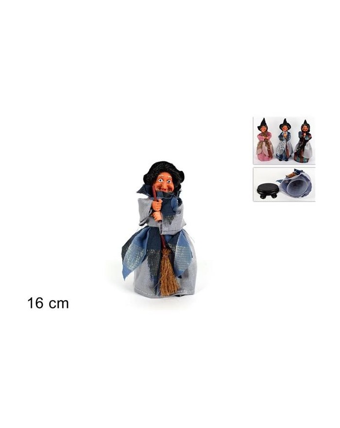 BEFANA C/CONTENITORE 16 cm....