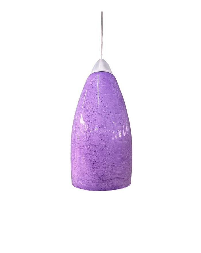 LAMPADARIO CAMPANA VIOLA...