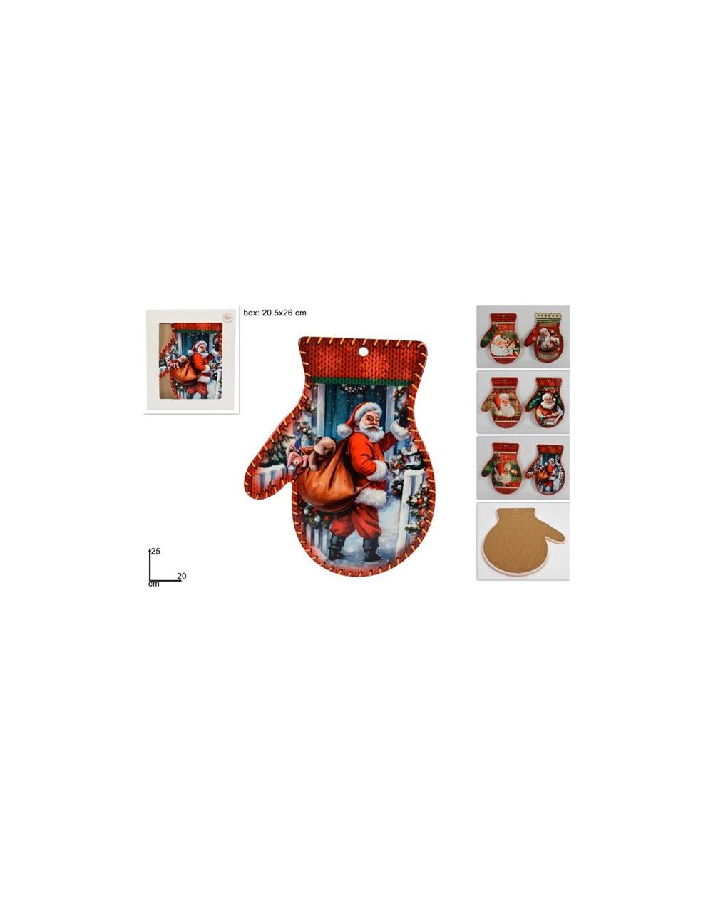 SOTTOPENTOLA NATALIZIO GUANTO  A298756