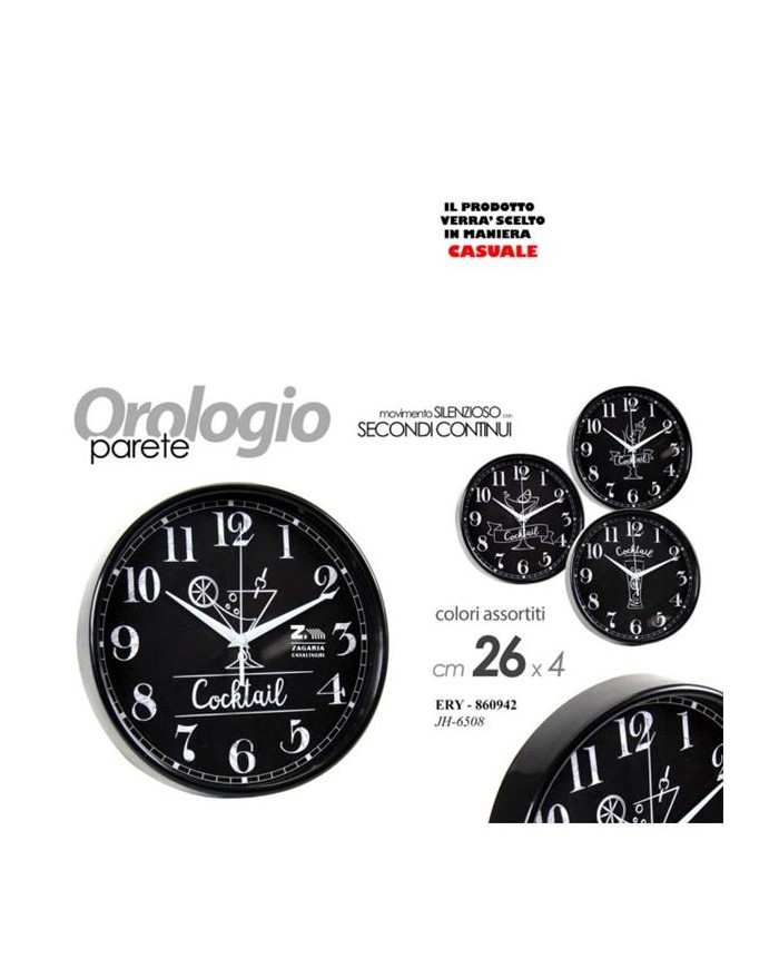 OROLOGIO DA PARETE  26cm  860942