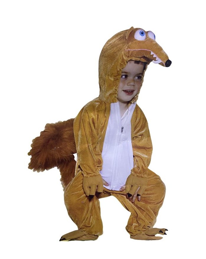 COSTUME SCOIATTOLO 2/3 ANNI  A080168