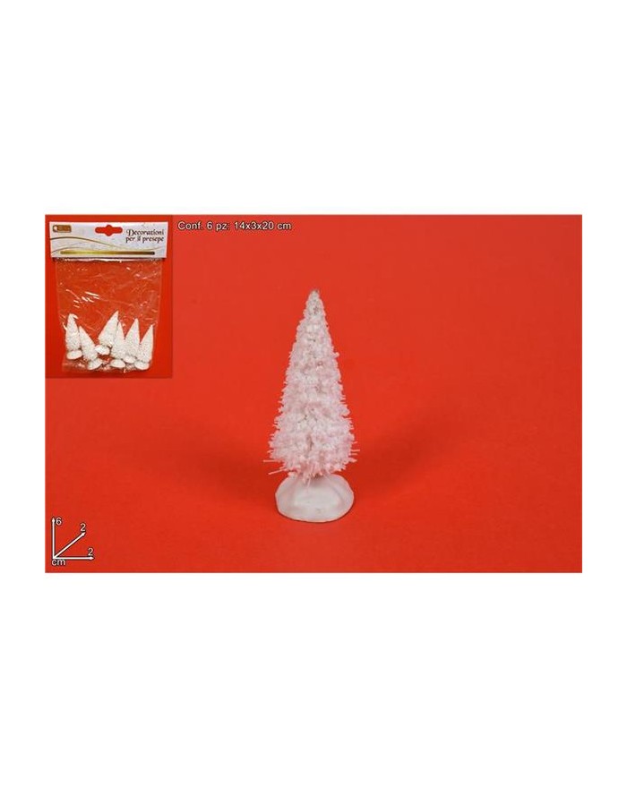 ALBERO BIANCO 6CM. 6PZ....