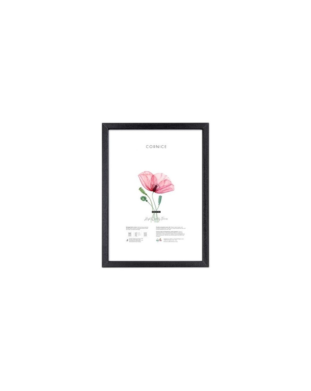 CORNICE OPTICAL 13X18 CM NERO  A043957