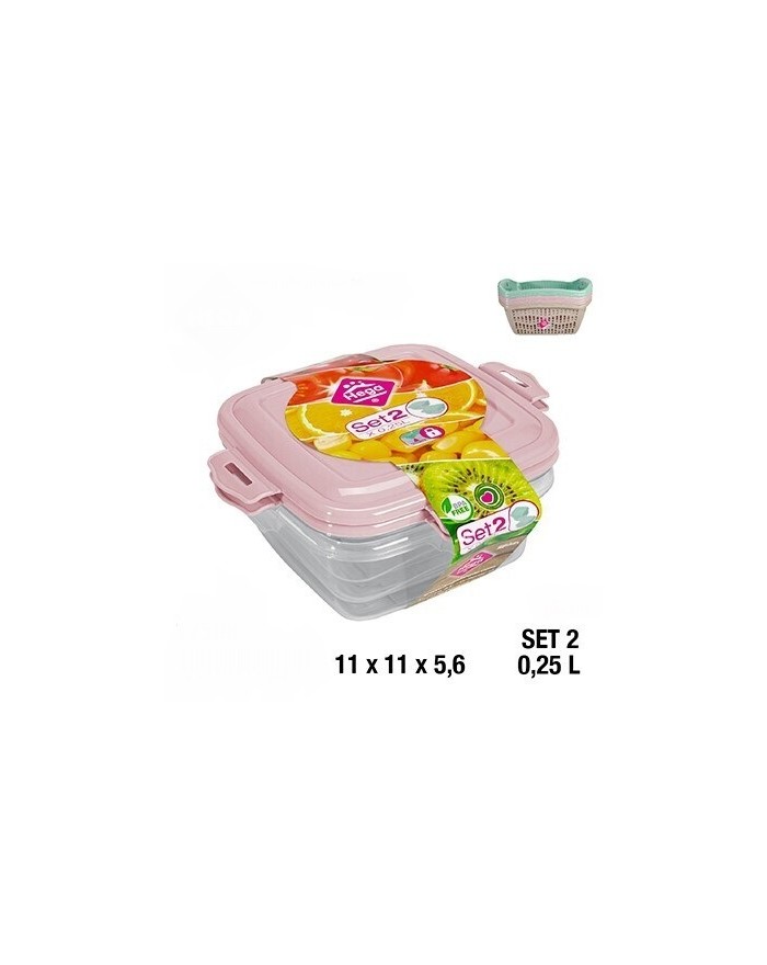 SET 2 CONTENITORI LONDON...