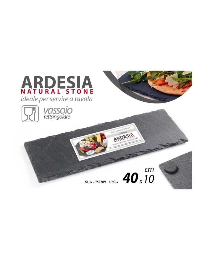 VASSOIO ARDESIA 40x10cm...