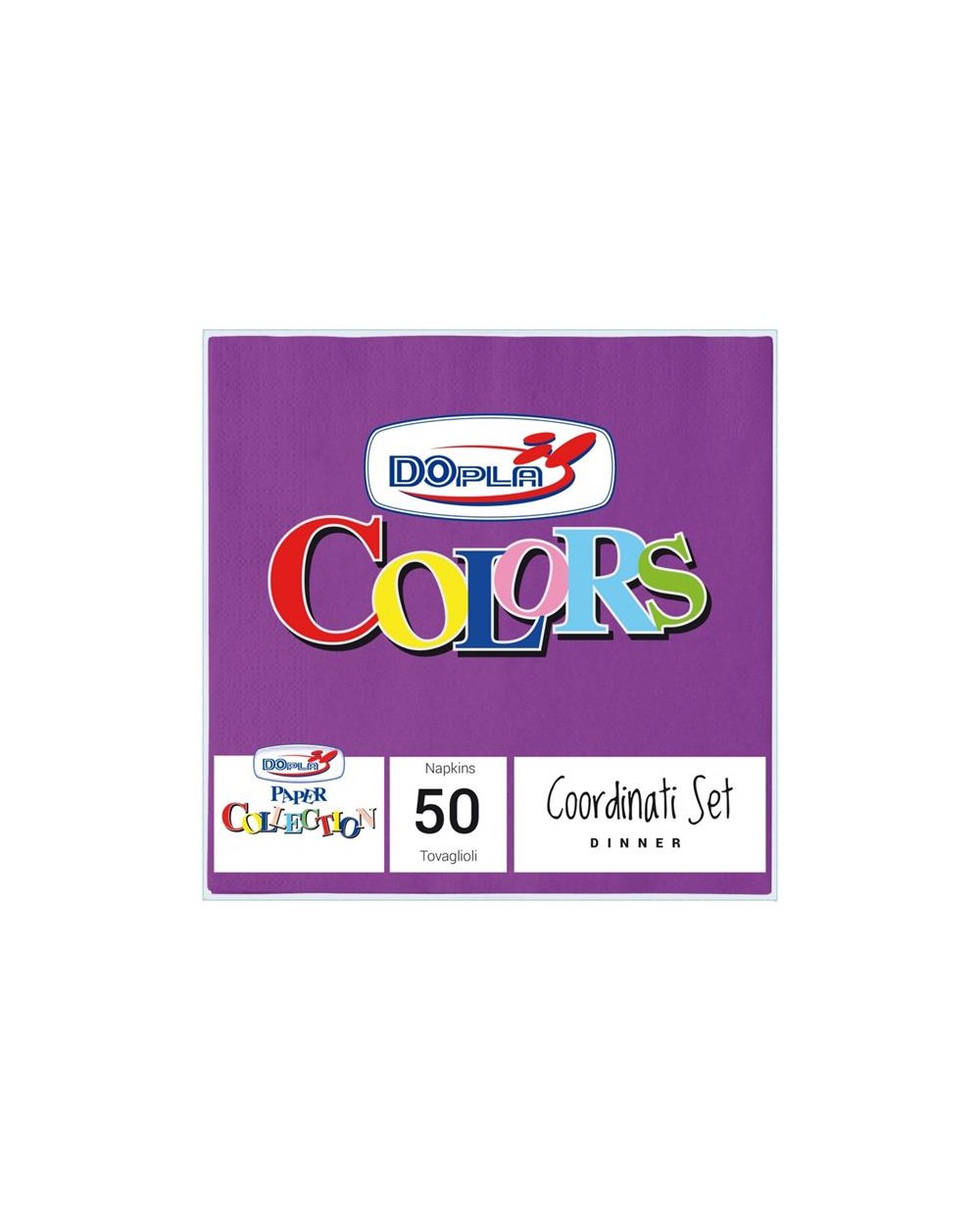 TOVAGLIOLI 33x33 50PZ. VIOLA  A179905