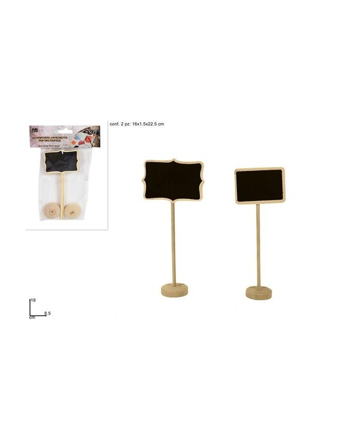 SEGNAPOSTO LEGNO LAVAGNA...