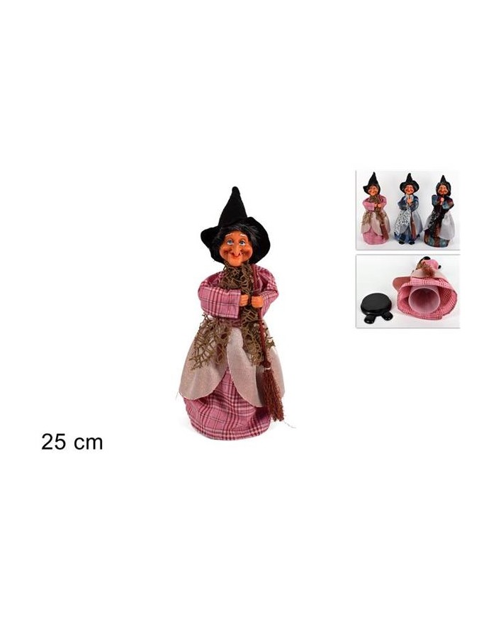 BEFANA C/CONTENITORE 25 cm....