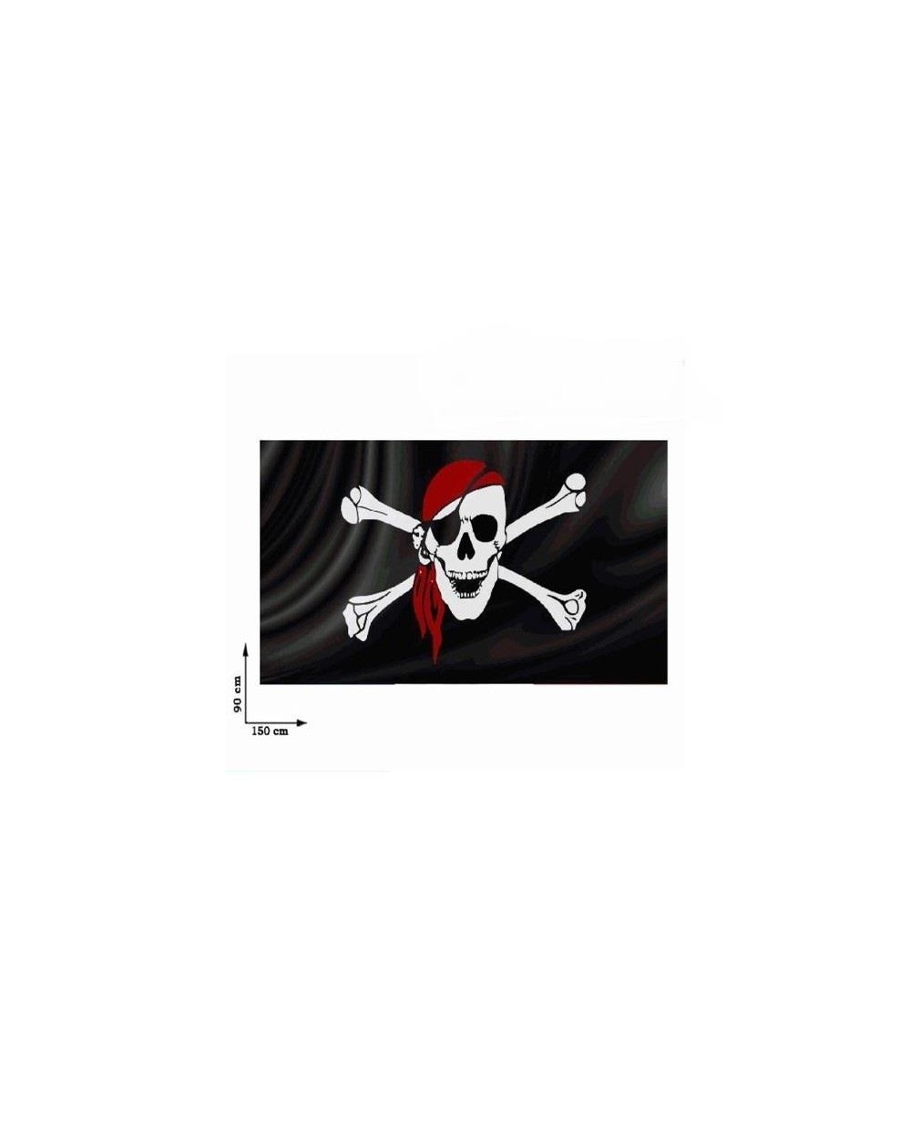 BANDIERA PIRATI 150X90CM  A292422