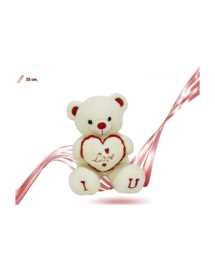 PELUCHE ORSO CON CUORE 25...