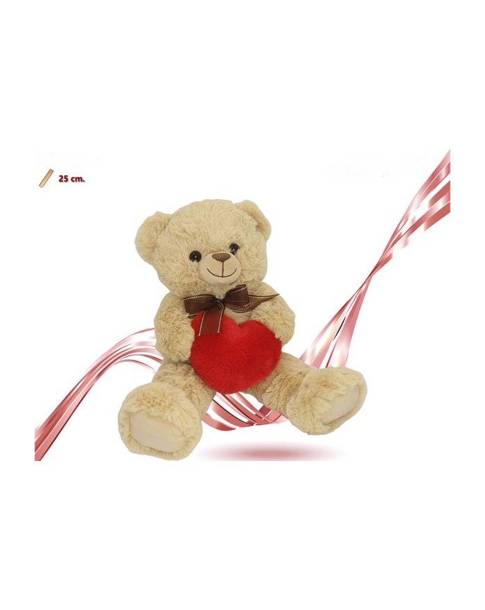 PELUCHE ORSO C/FIOCCO E...